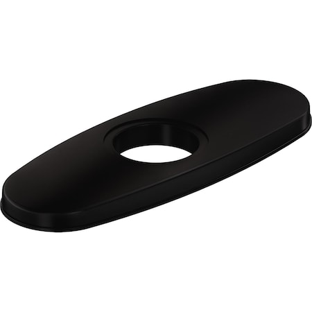 Elkay 3-Hole Bar Faucet Deck Plate/Escutcheon Matte Black MB LK135MB